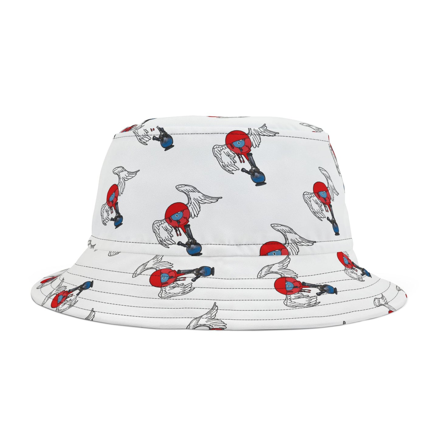 Bong Eye Bucket Hat (white)