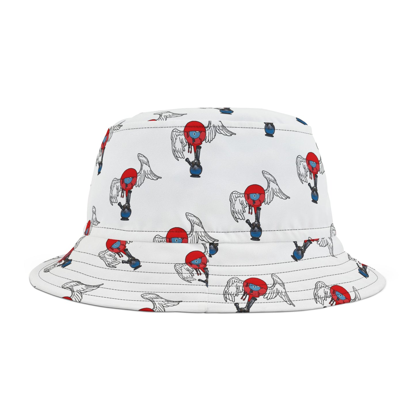 Bong Eye Bucket Hat (white)