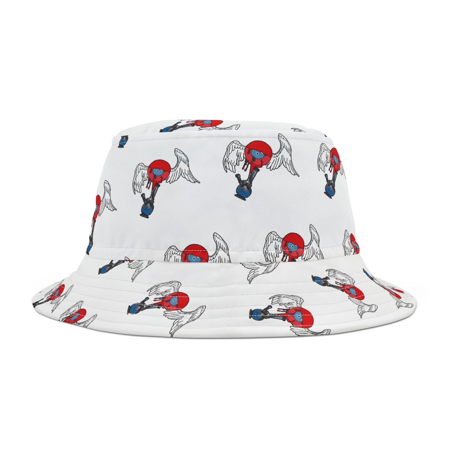 Bong Eye Bucket Hat (white)