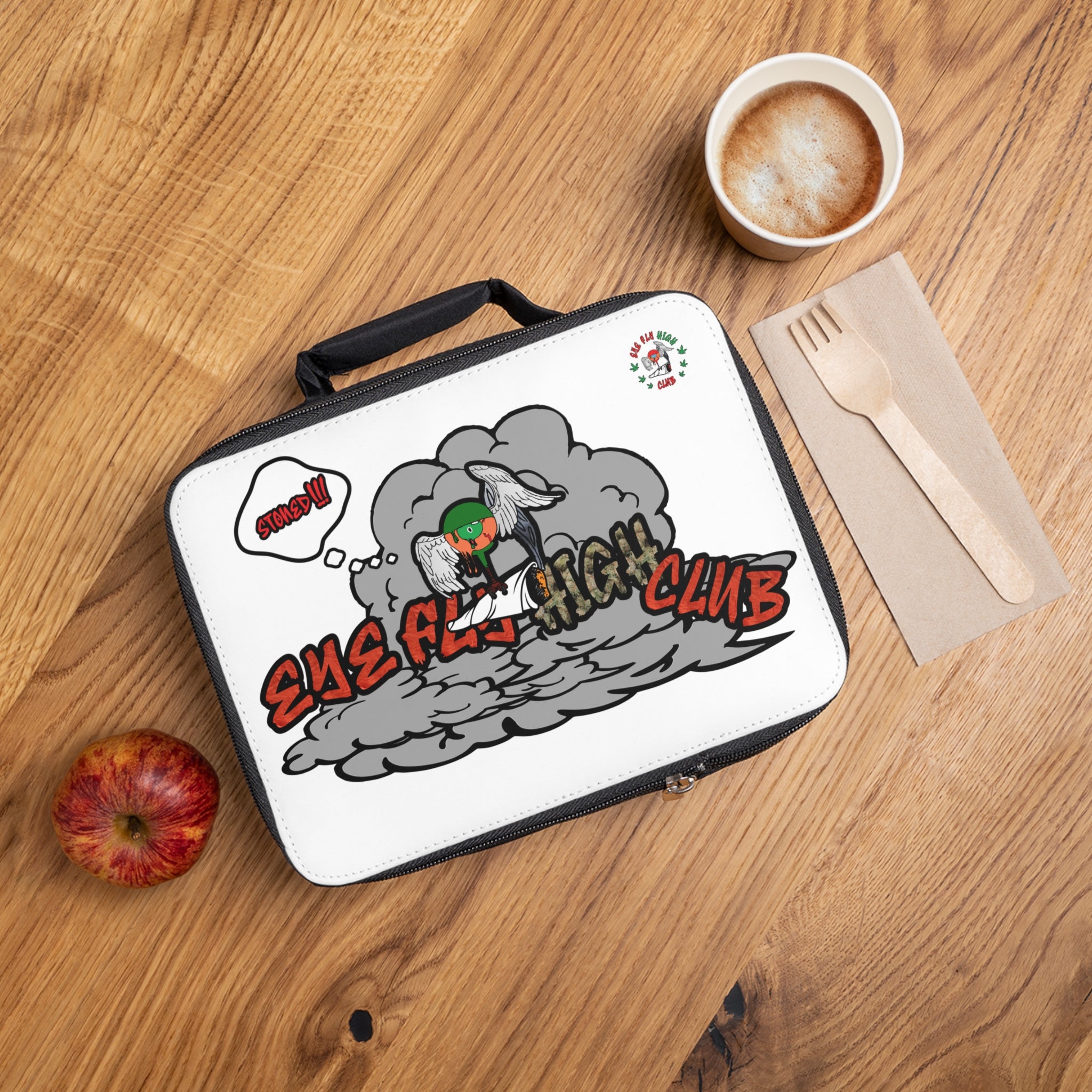 Eye'm In Da Clouds Stoned Stash Box - Insulated Rolling Kit Case