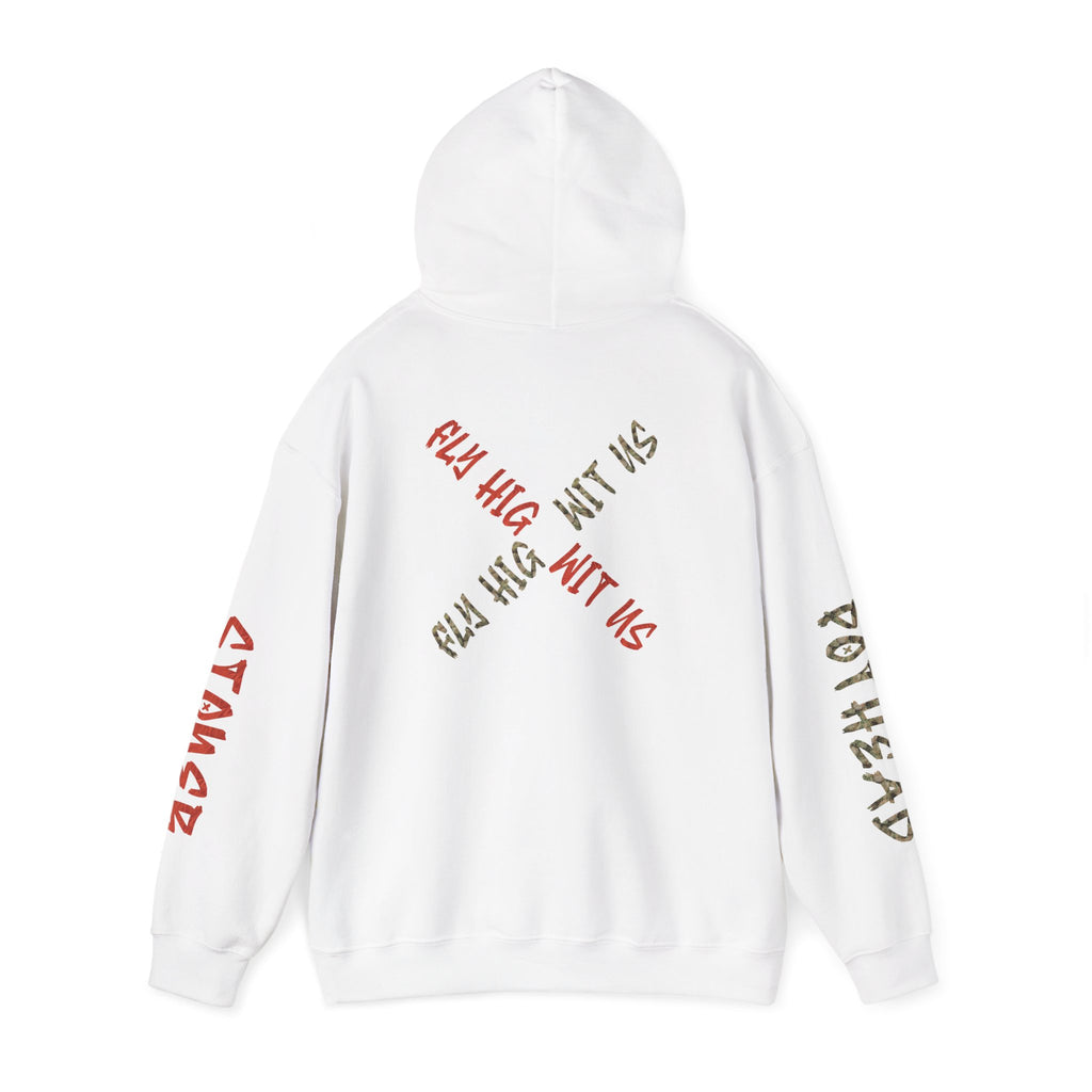 Pothead x Stoner Bong Eye 420 Hoodie