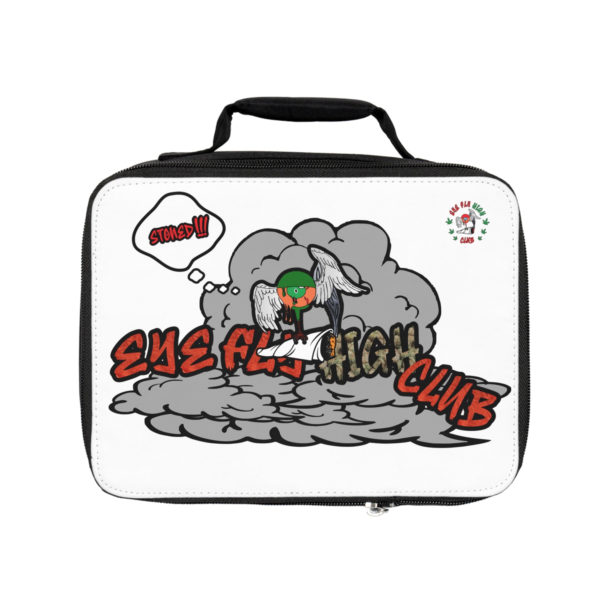 Eye'm In Da Clouds Stoned Stash Box - Insulated Rolling Kit Case